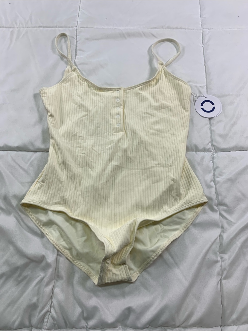 New CANOPEA JILL Rib one piece swim suit size 6